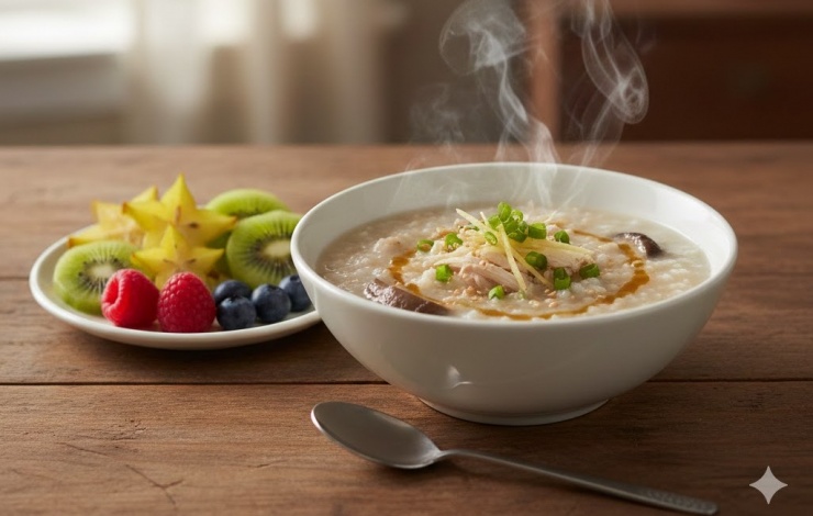 7 lợi ích của việc ăn cháo buổi sáng