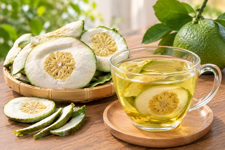 Tác dụng của quả bưởi non với người mắc gan nhiễm mỡ