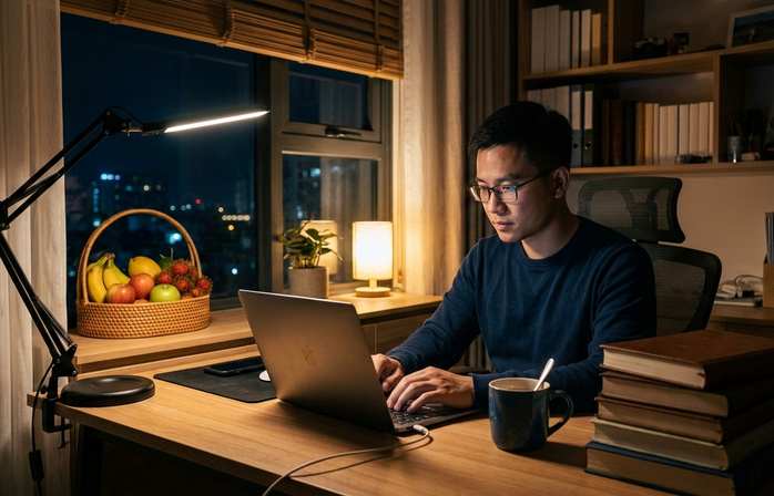 Những món ăn rất cần cho người hay làm việc ban đêm